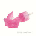 Zawór mini spust 24 410 PE Pink Pink Cała plastikowa kwadratowa dysza sprayer wyzwalacza